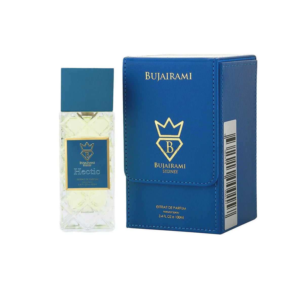 Blaues Parfum Flakon